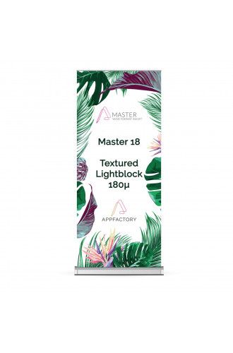 Master 18TLB Textured Roll Up Film - 180µ 