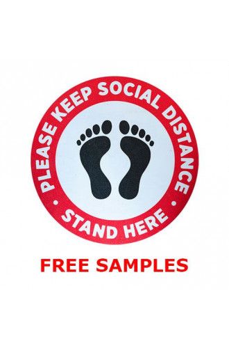 Floor sticker SRA3 sample pack