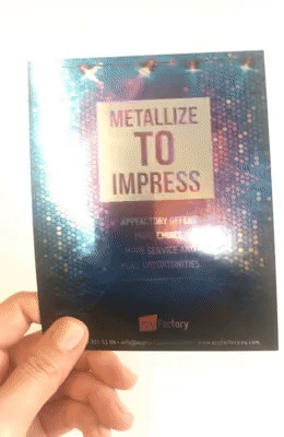 Expert Metallic - Silver Polyester Film on Cardboard - 330gsm